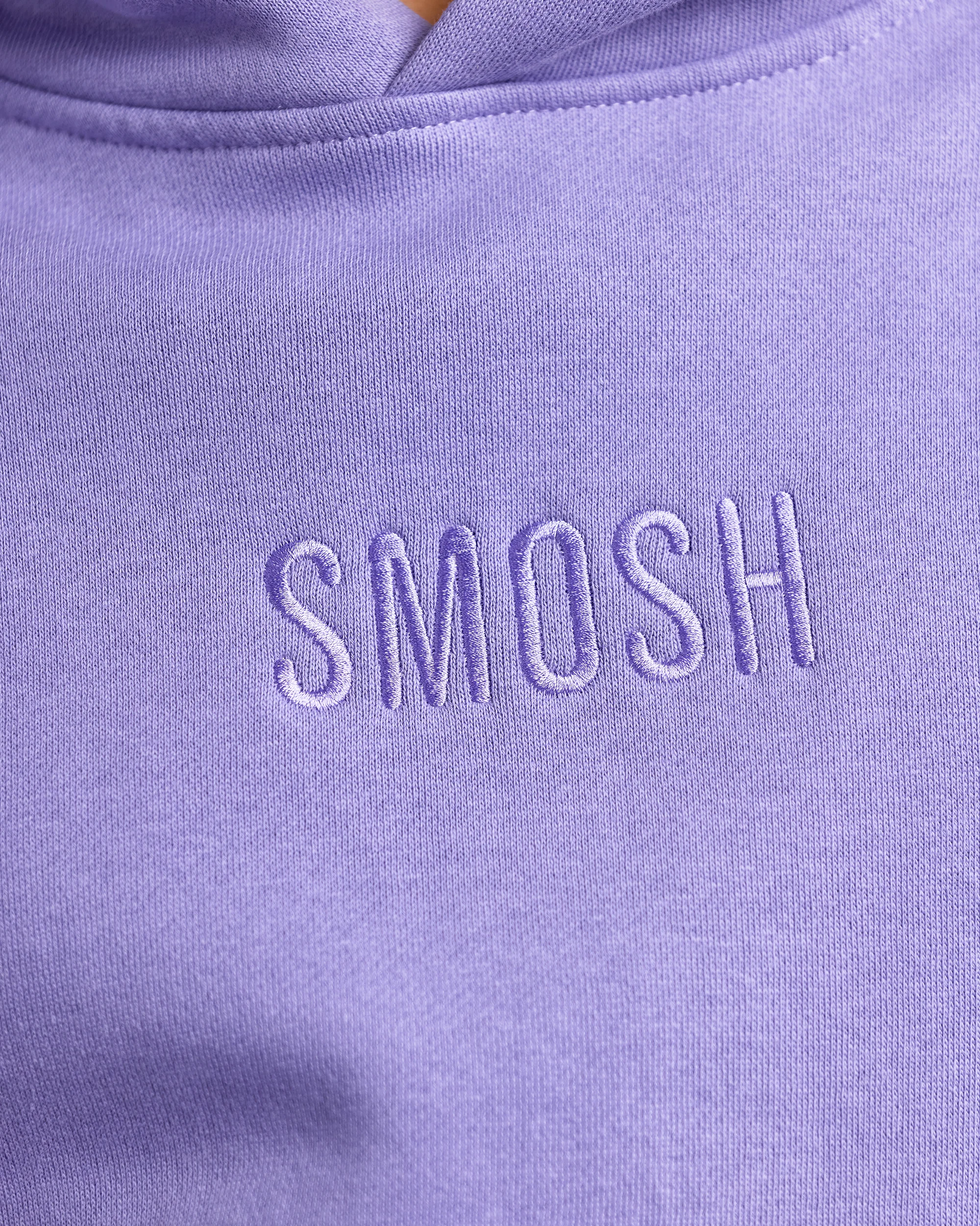 Essentials Embroidered Hoodie - Purple - Image 4